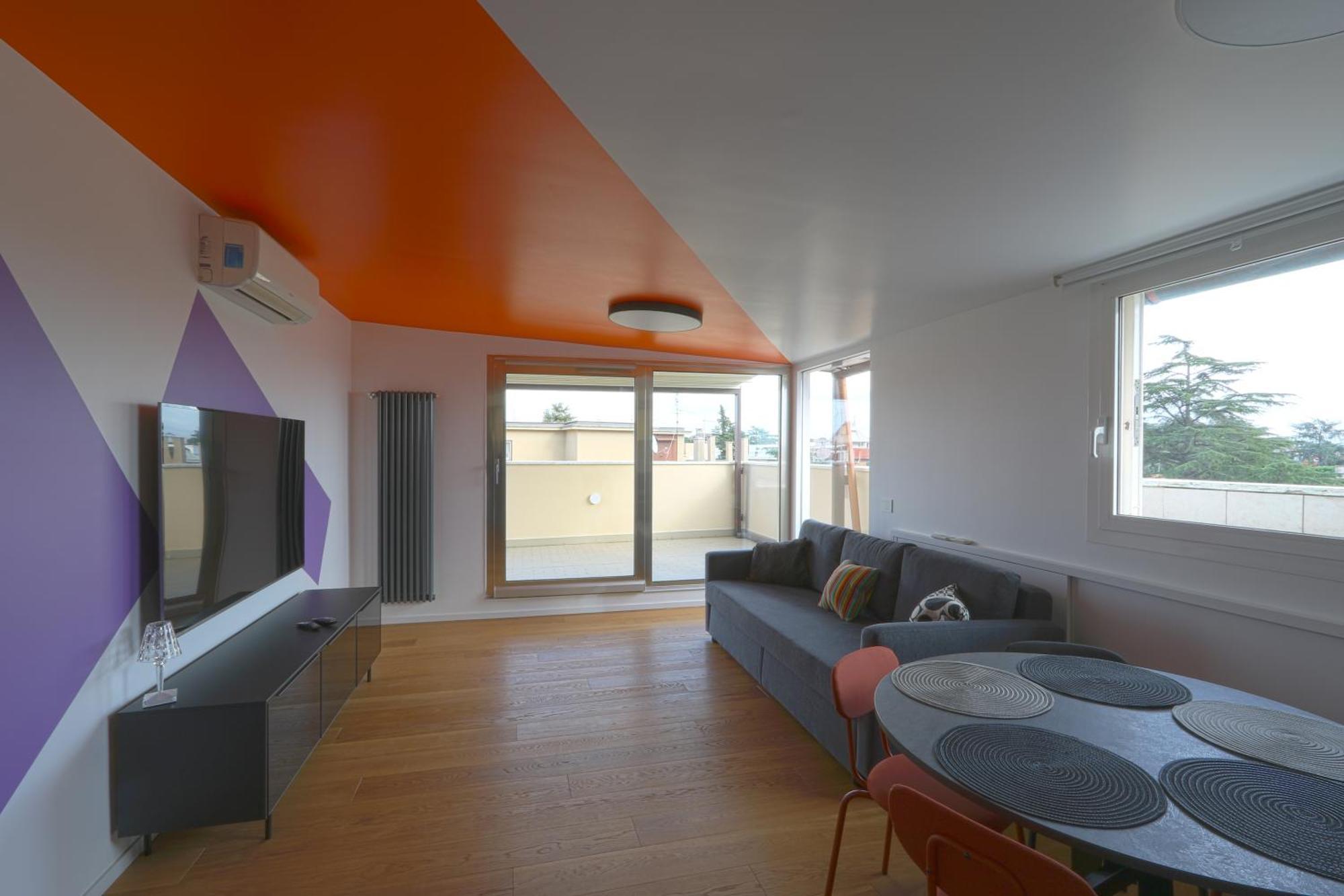 Appartement Angela Attico A Pochi Minuti Dal Gemelli E Stazione Fl3 Direzione San Pietro - Centro *